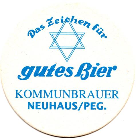 neuhaus lau-by kommun rund 1a (215-gutes bier-blau)